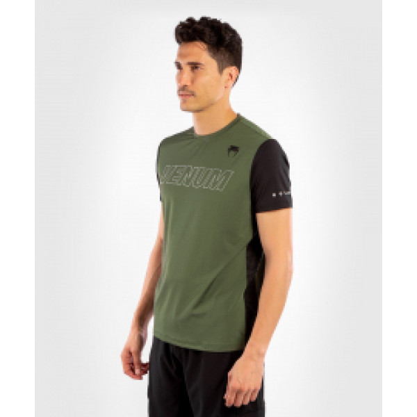 Футболка Venum Classic Evo Dry Tech Khaki Silver