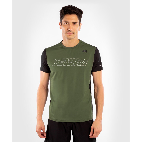 Футболка Venum Classic Evo Dry Tech Khaki Silver