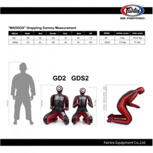 Манекен Fairtex GDS2 Maddox Grappling Dummy Small