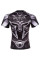 Рашгард Venum Gladiator 3.0 Rashguard Black White Short Sleeves