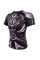 Рашгард Venum Gladiator 3.0 Rashguard Black White Short Sleeves