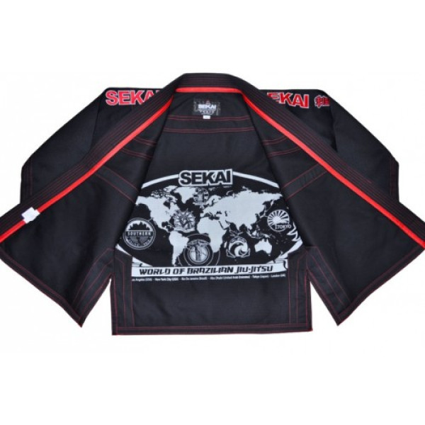 Ги Fuji Sports Sekai BJJ Gi Black