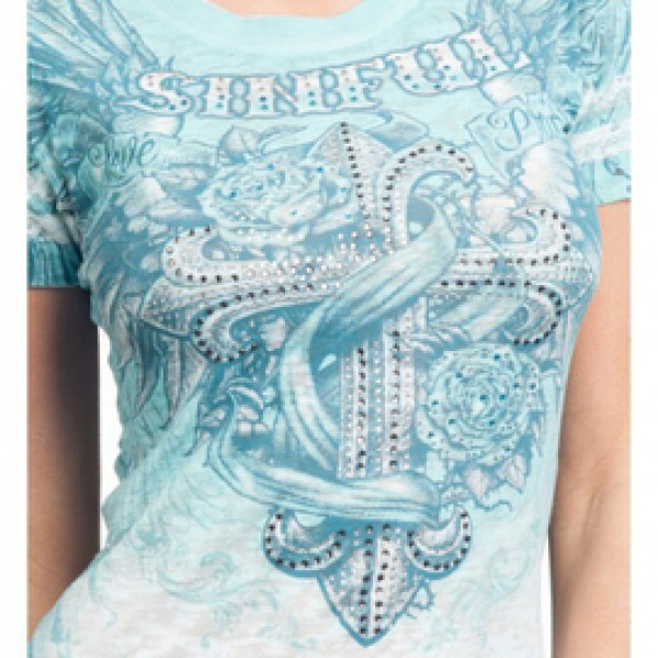 Женская футболка Sinful By Affliction Cocomo Baby Tee