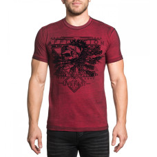 Футболка Affliction AC Mohawk T-Shirt Red