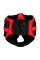 Шлем Title Leather Solar Headgear Black Red