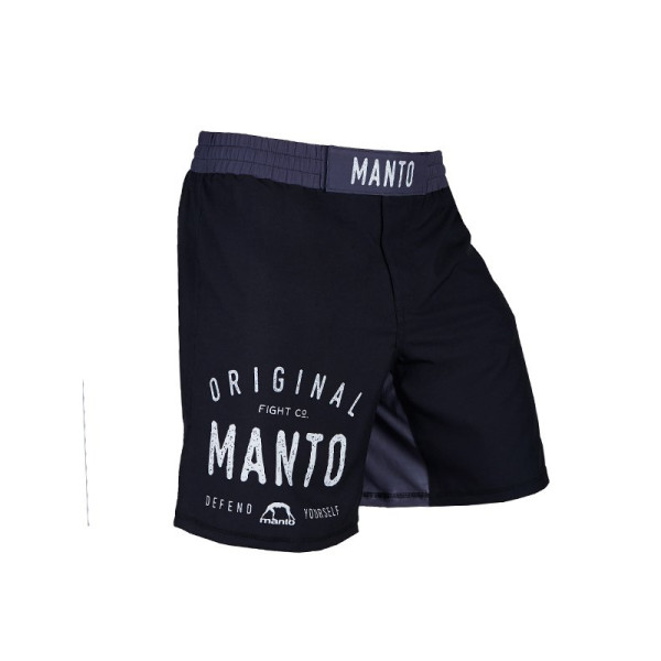 Шорты для MMA MANTO Oldschool Fight Shorts Black
