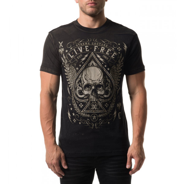 Футболка Xtreme Couture Deuces Wild T-Shirt Black