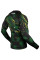 Рашгард Venum Green Viper Rashguards Long Black Green