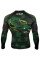 Рашгард Venum Green Viper Rashguards Long Black Green