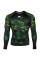 Рашгард Venum Green Viper Rashguards Long Black Green