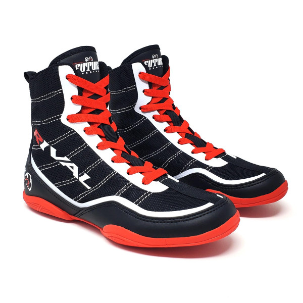 Детские боксерки Rival RSX-Future Boxing Boots Black White Red