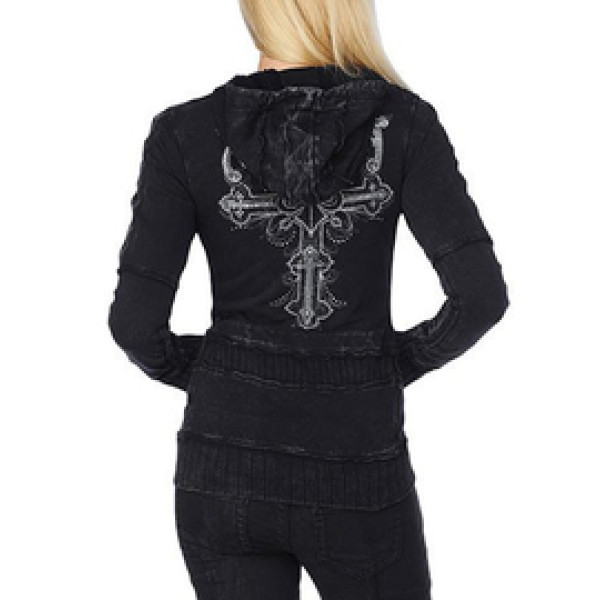 Женская толстовка Affliction Sacrament Hoody