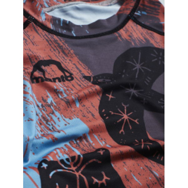 Рашгард c коротким рукавом MANTO Livings Multicolor