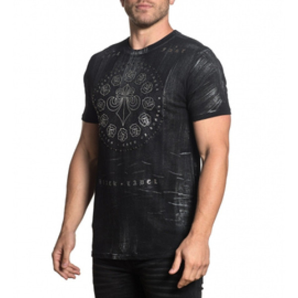 Футболка Affliction Circle of Souls T-Shirt Black