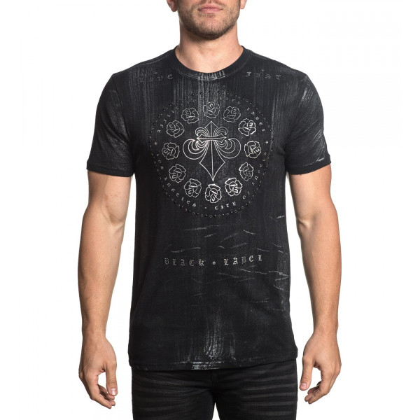 Футболка Affliction Circle of Souls T-Shirt Black