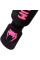 Защита голени и голеностопа Venum Kontact Shinguards - Cotton Neo Pink