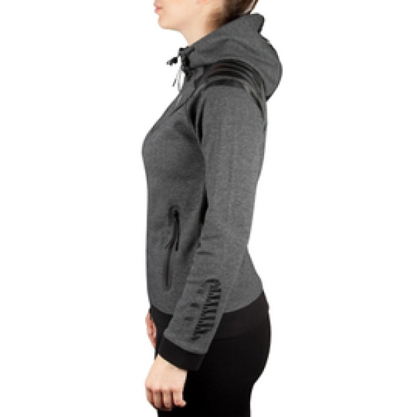 Женская толстовка Venum Laser Hoody Dark Heather Grey