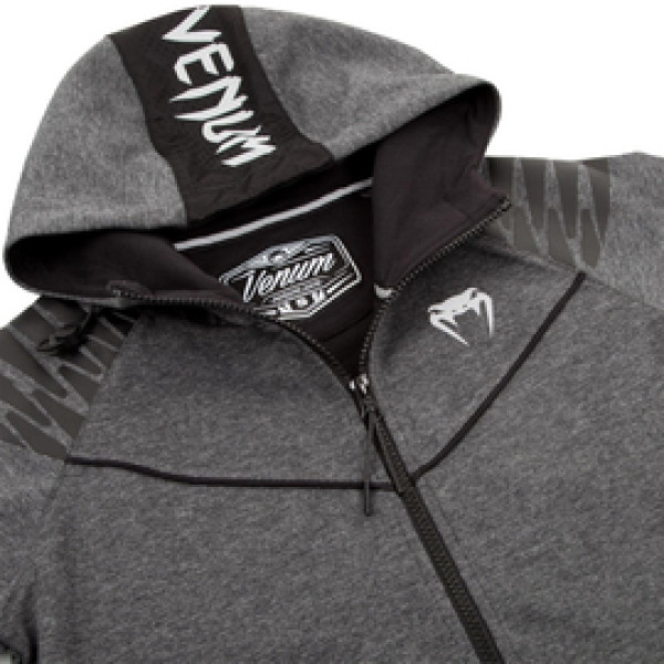 Женская толстовка Venum Laser Hoody Dark Heather Grey