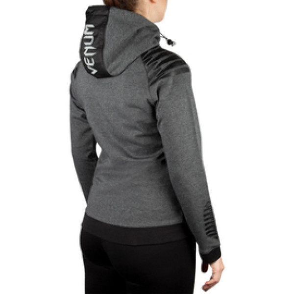 Женская толстовка Venum Laser Hoody Dark Heather Grey