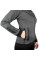 Женская толстовка Venum Laser Hoody Dark Heather Grey