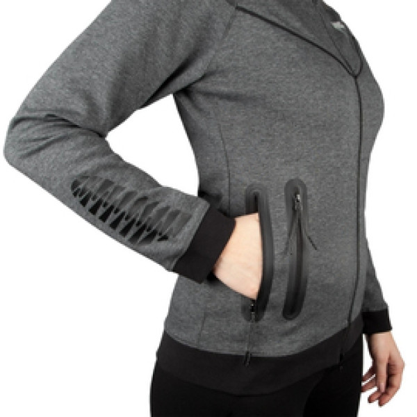 Женская толстовка Venum Laser Hoody Dark Heather Grey