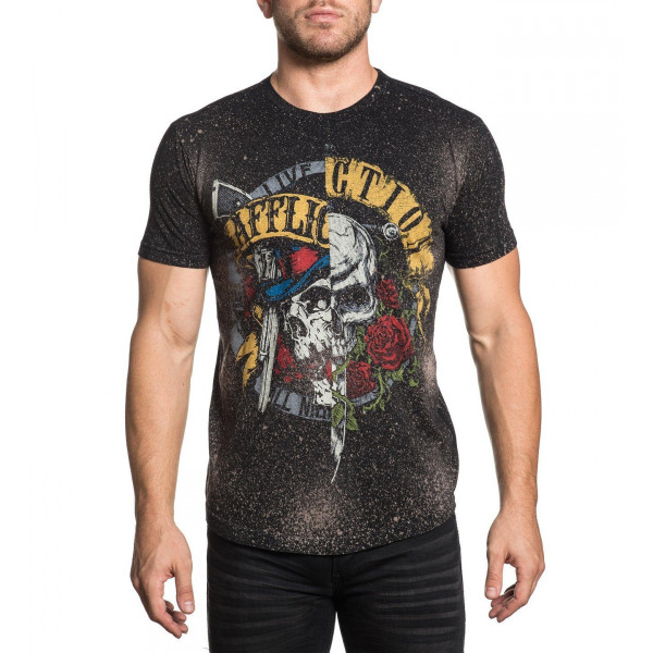 Футболка Affliction September Rain Split Tee