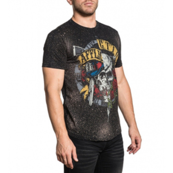 Футболка Affliction September Rain Split Tee