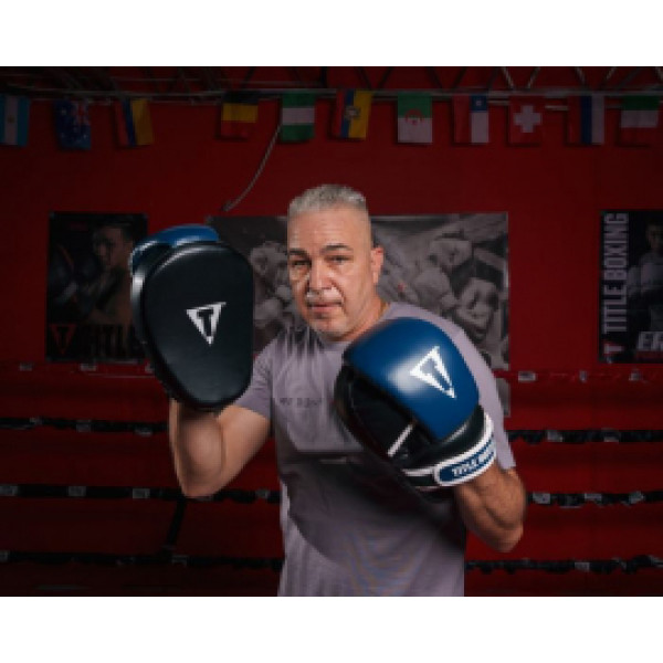 Лапы Title Boxing Dual Purpose Combo Punch Mitts Blue Black