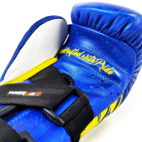 Снарядные перчатки Rival RFX-Guerrero Intelli-Shock Bag Gloves P4P Edition Blue Yellow