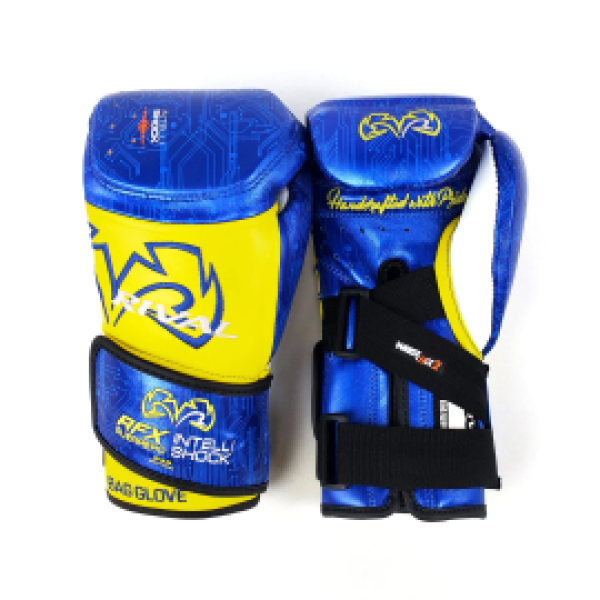 Снарядные перчатки Rival RFX-Guerrero Intelli-Shock Bag Gloves P4P Edition Blue Yellow