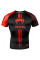 Рашгард Venum Logos Short Sleeves Rashguard Black Red
