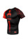 Рашгард Venum Logos Short Sleeves Rashguard Black Red