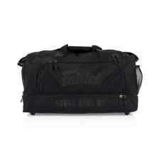 Сумка спортивная Fairtex Heavy Duty Gym Bag Black on Black