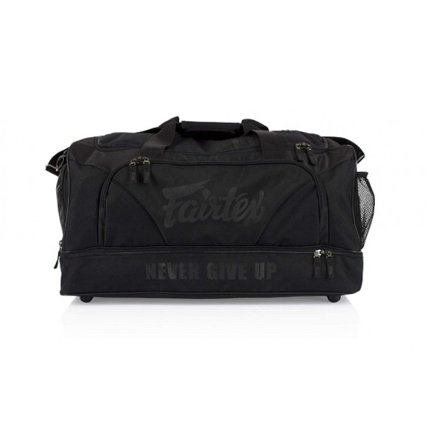 Сумка спортивная Fairtex Heavy Duty Gym Bag Black on Black