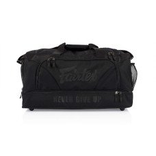 Сумка спортивная Fairtex Heavy Duty Gym Bag Black on Black