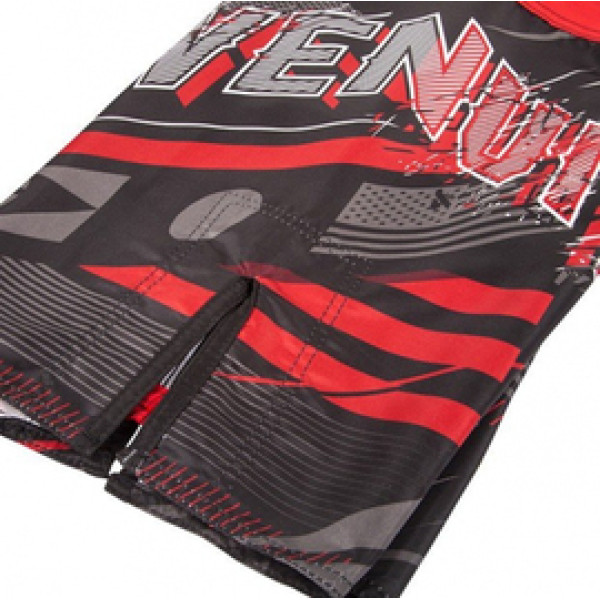 Шорты Venum All Flags Fightshorts Black Red