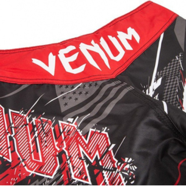 Шорты Venum All Flags Fightshorts Black Red
