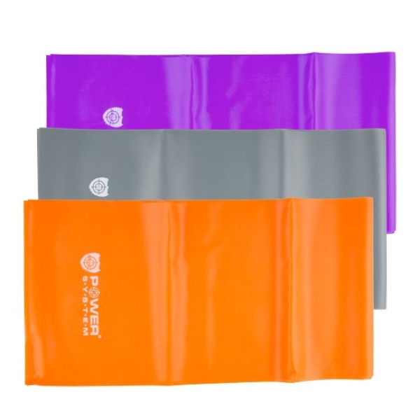 Набор лент (комплект 3шт) эспандер Power System PS-4007 Resistance Band Set