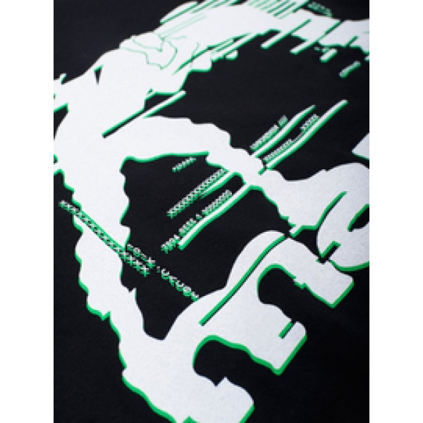 Футболка MANTO GLITCH T-shirt Black