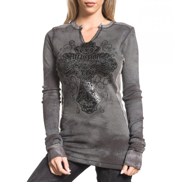 Двустороння термалка Affliction Rossellini Reversible Thermal
