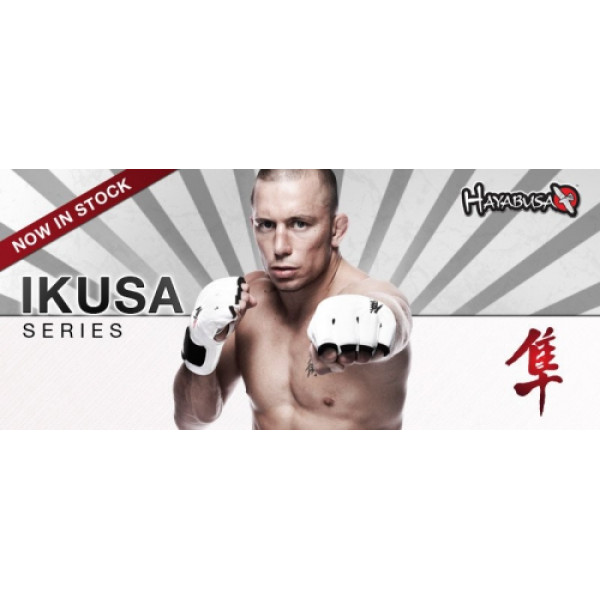Перчатки для боев Hayabusa Ikusa 4oz MMA Gloves - White