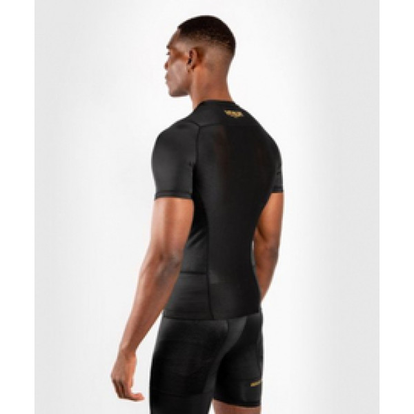 Рашгард Venum G-Fit Rashguard Short Sleeves Black Gold
