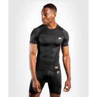 Рашгард Venum G-Fit Rashguard Short Sleeves Black Gold