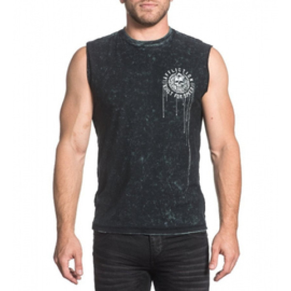 Двусторонняя безрукавка Affliction Tarnished Divio Reversible Muscle Tee