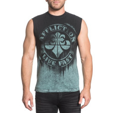 Двусторонняя безрукавка Affliction Tarnished Divio Reversible Muscle Tee