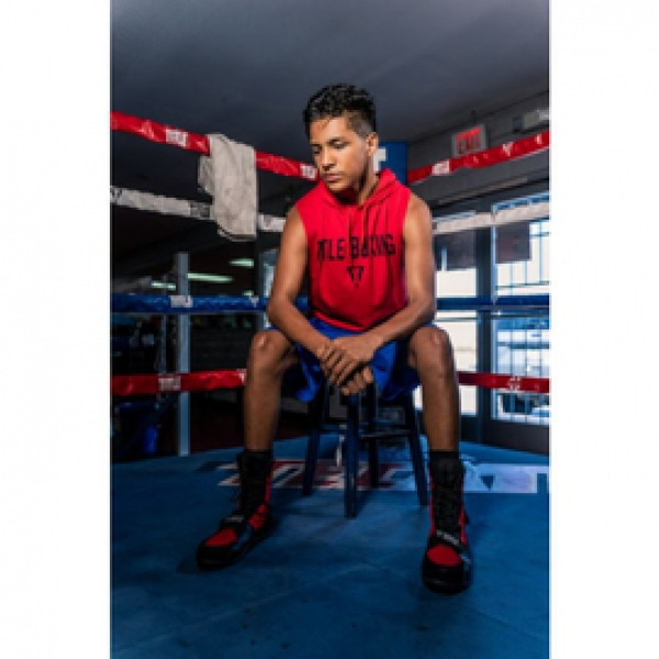 Боксерки Title Ring Freak Boxing Shoes Black Red