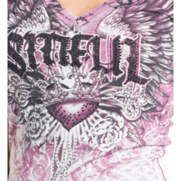 Женская футболка Sinful By Affliction Insatiable Tee