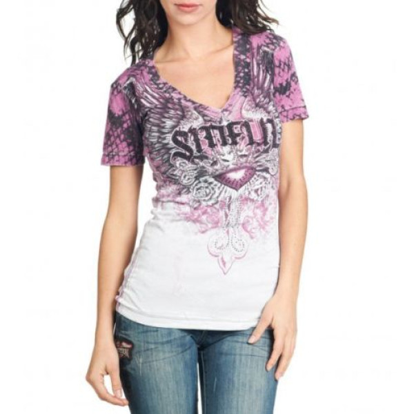Женская футболка Sinful By Affliction Insatiable Tee