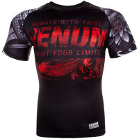 Рашгард Venum Koi 2.0 Rashguards Short Black White