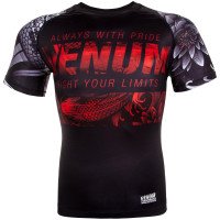 Рашгард Venum Koi 2.0 Rashguards Short Black White